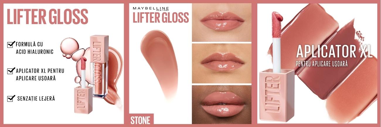 Luciu de buze Lifter Gloss, 008 Stone